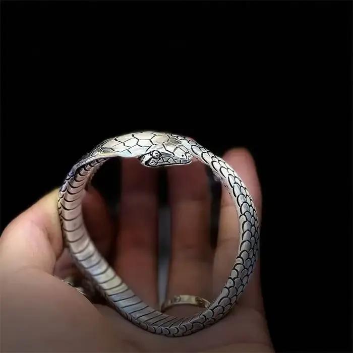 Bracelet serpent original style vendange or rose perle pour femmes occasions spéciales vintage