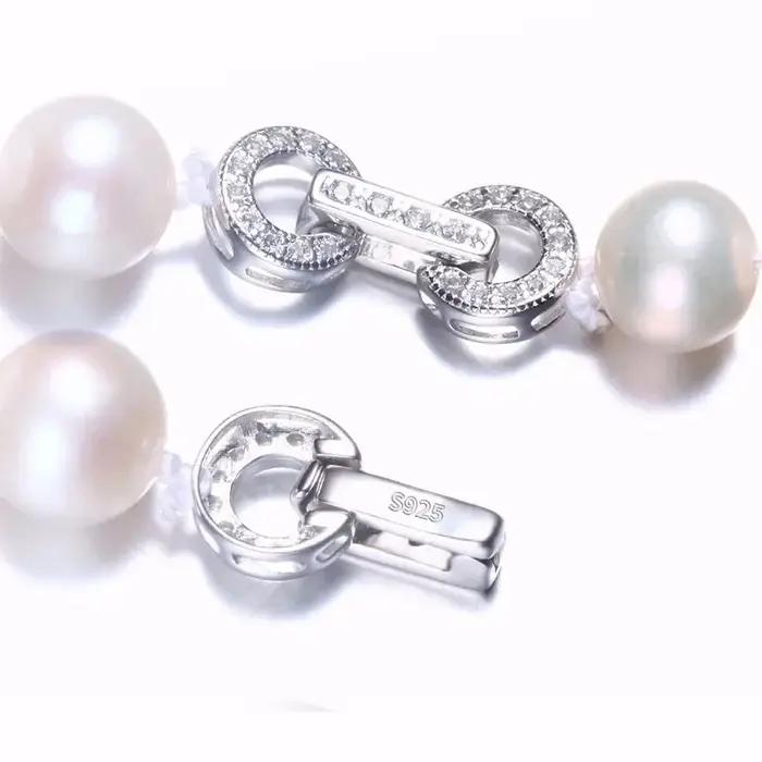 Collier de perles d'eau douce naturelles pour femmes