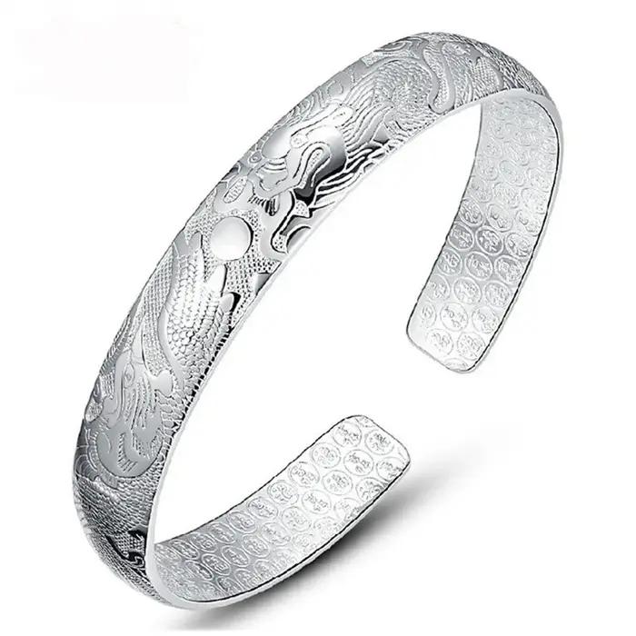 Bracelet en argent Sterling 925 pour femmes et hommes