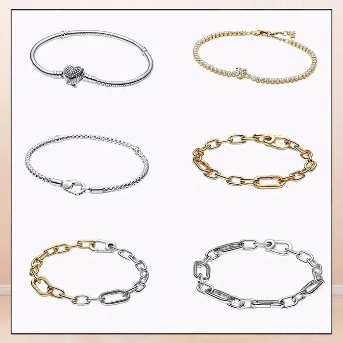 Bracelet en argent 925 avec pierres précieuses variées pour homme et femme pour occasions spéciales et quotidien