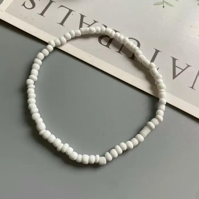Bracelet de oral ille Blanc et Jaune de Style Bohème