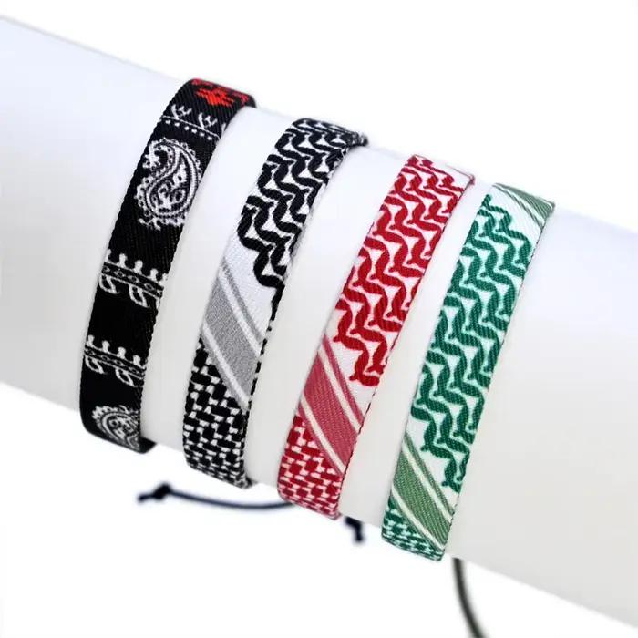 Bracelets tressés faits à la main pour hommes et femmes