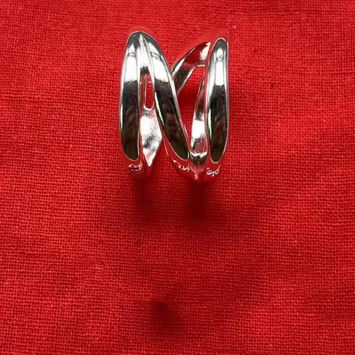 Ensemble de bijoux faits à la main, ensemble de bagues de bijoux espagnols 2026, cadeau de luxe vintage pour fête