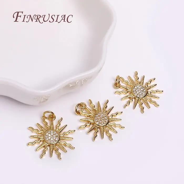 Pendentif en or plaqué or 18 carats
