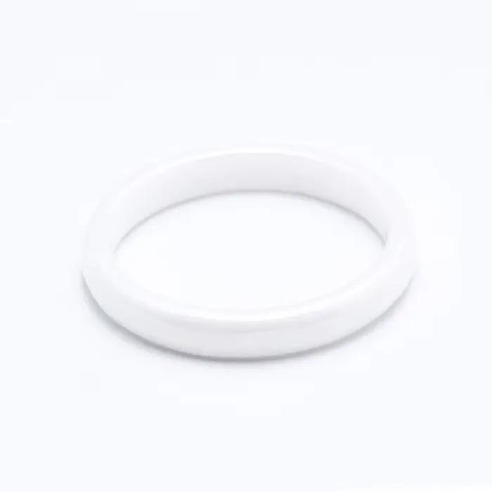 Bague de mariage en céramique blanche, rose, noire et bleue, 3mm, pour femmes et hommes, taille 6-10