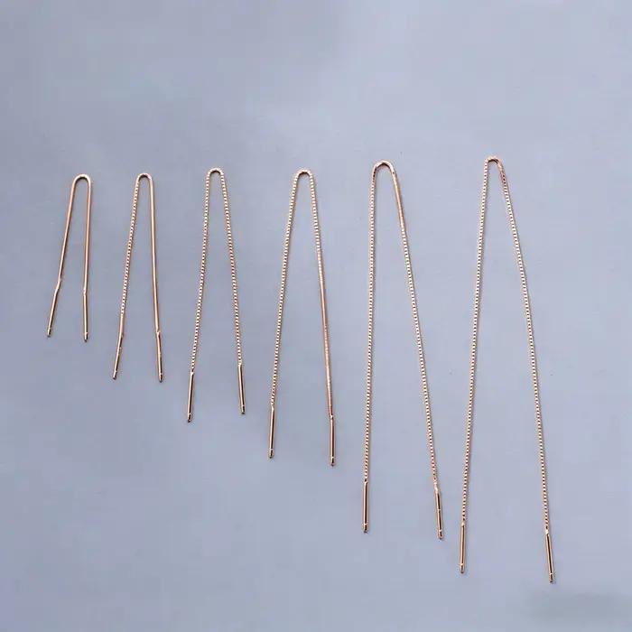 Boucles d'oreilles minimalistes en argent sterling 925 hypoallergéniques pour femmes pour soirées et occasions spéciales