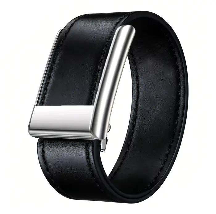 Bracelet conique en cuir de luxe pour Whoop 5.0 one+peak, bracelet haut de gamme, accessoires de rem
