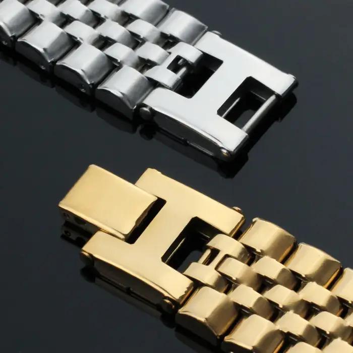 Personnaliser nom personnalisé hommes Bracelet en acier inoxydable
