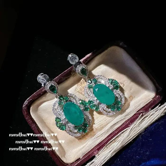 Ensemble de bijoux de mariage en argent 925 pour femme