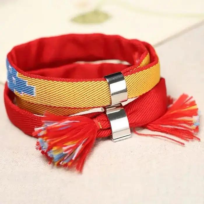 Mode Anime Votre Nom Main Corde Bracelet Amoureux Japonais Bracelets Porte-Bonheur Surprise Cadeaux