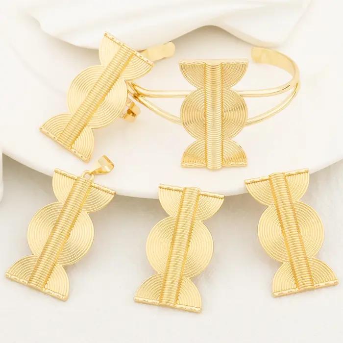 Ensembles de bijoux plaqués or pour femmes