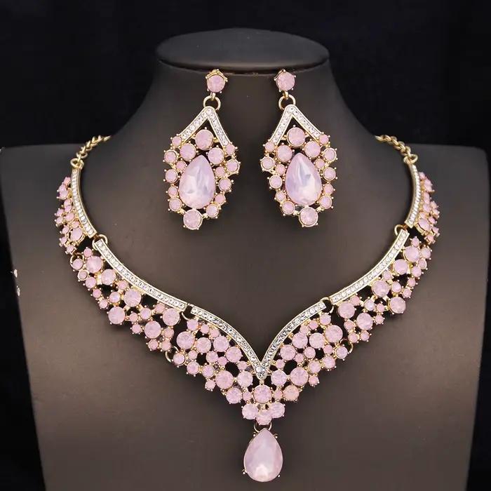 Parures de bijoux Princesse Reine Mariée pour femmes