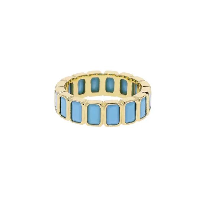 Bague carrée glacée de noël pour hommes et femmes, en Zircon cubique scintillant, couleur or, bijoux de luxe, nouvelle collection 2025