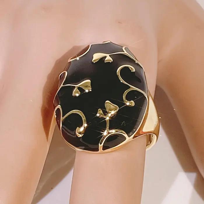 Bagues plaquées or 18 carats pour femme