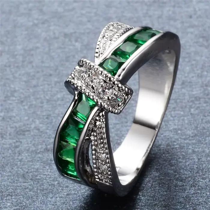 Bagues en argent Sterling 925 et diamant pour femmes