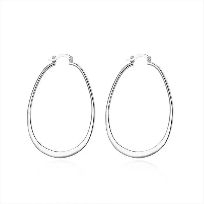 Boucles d'oreilles à breloques en argent Sterling 925