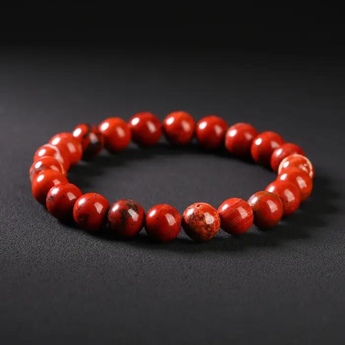 Bracelets de perles en pierre naturelle minimaliste pour femmes et hommes couleurs pierre blanche noire verte métal argent antique brun rougeâtre bleu or rose acier or or jaune clair or pur cuivre antique plaqué jaune brunâtre multi marquage à chaud occasions spéciales