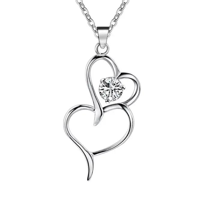Collier pendentif en argent sterling 925 pour femmes