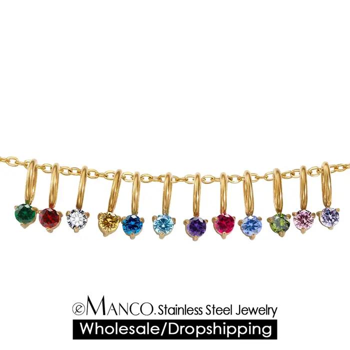 EManco – pendentif en cristal et Zircon pour femmes