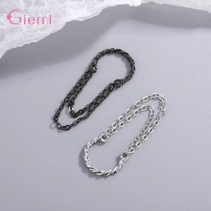 1 pc Non percé oreille pince coréenne chaîne gland pince boucles d'oreilles pour femmes Piercing ore