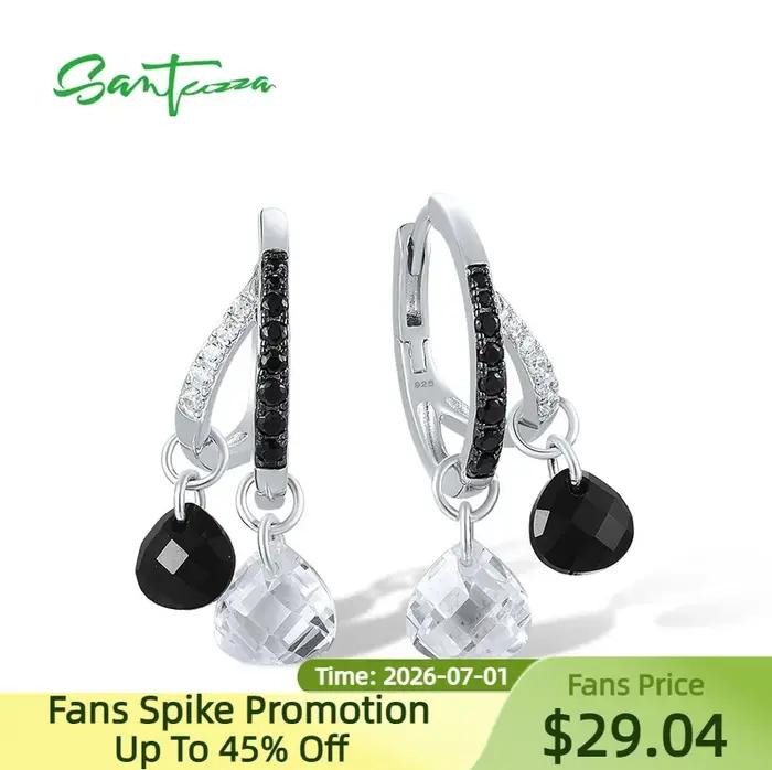 SANTUZZA-Boucles d'Oreilles en Argent Sterling 925 group pour Femme, Bijoux Fins de Haute Qualité