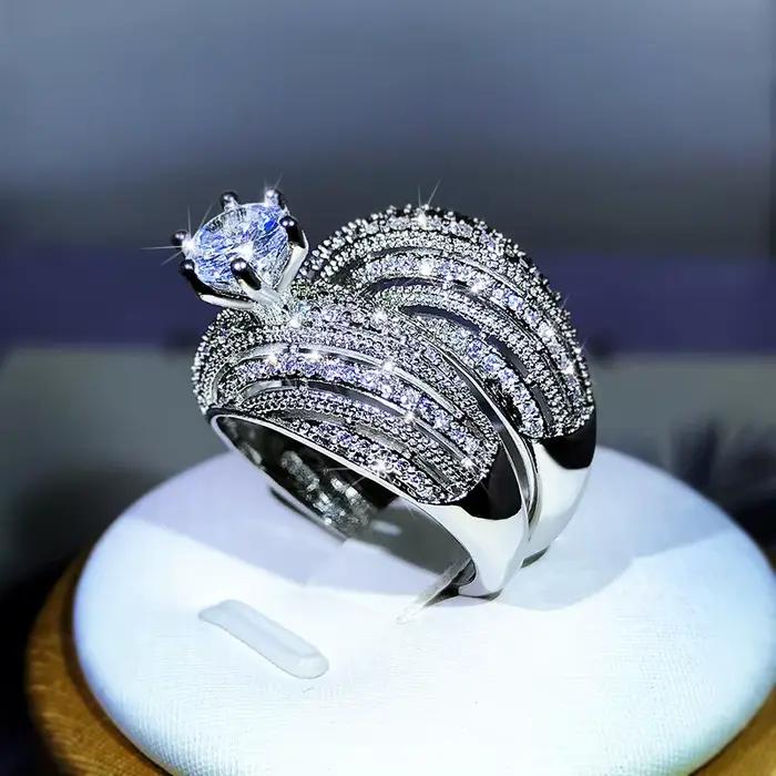 Bague plaquée or véritable pour hommes et femmes