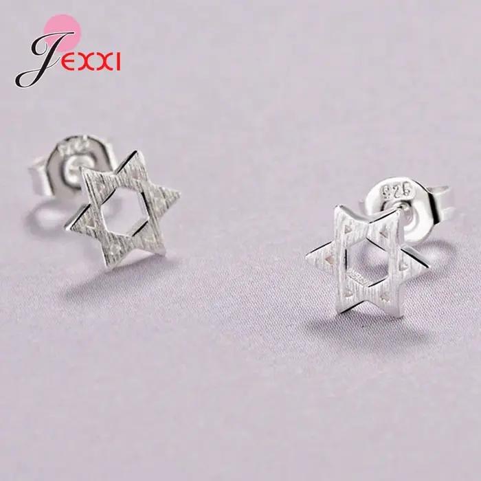 Boucles d'oreilles à tige en argent S925 pour petite fille