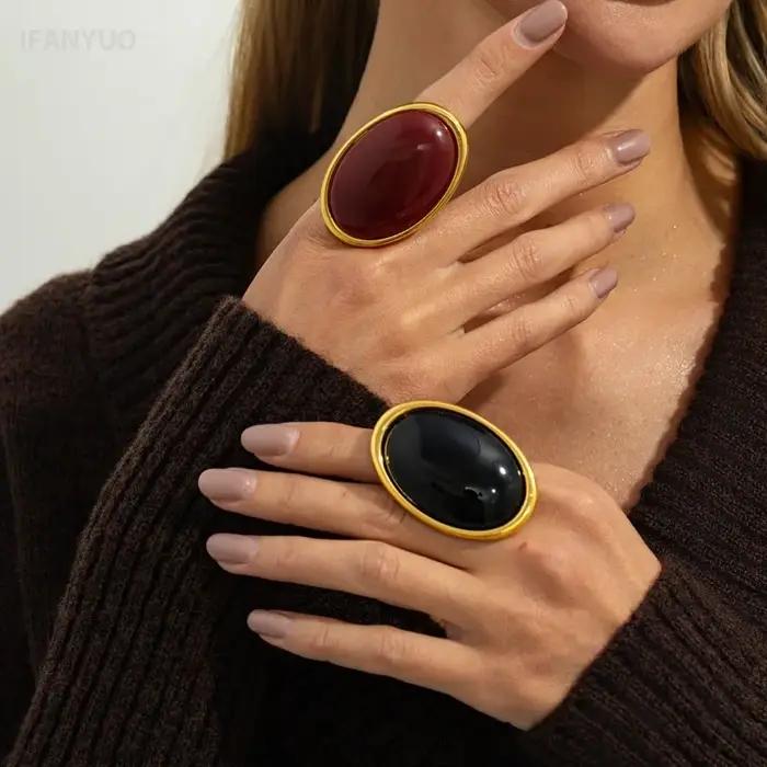 Boucles d'oreilles créatives en résine acrylique pour femmes