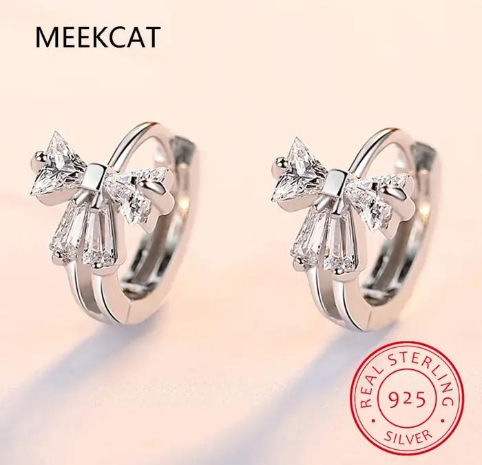 Petites boucles d'oreilles Huggie Hoop en argent regardé 925 pour femmes et filles, bijoux anti-alle