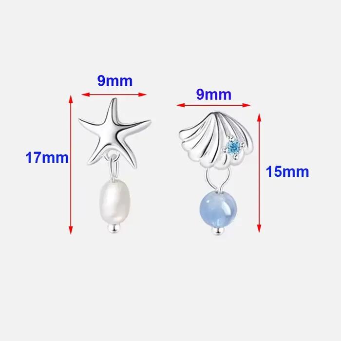 Boucles d'oreilles en argent Sterling 925 pour femmes