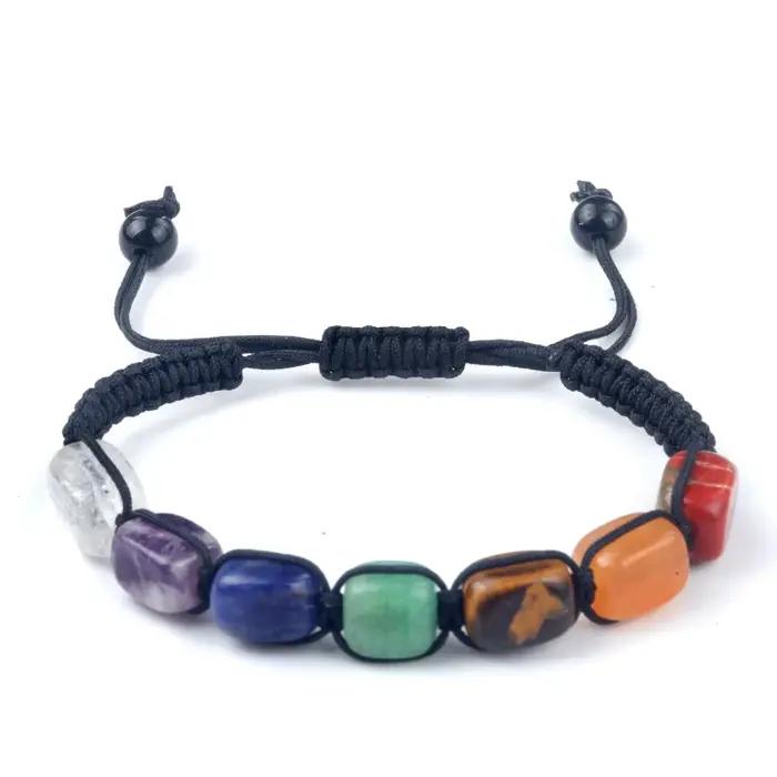 Bracelet en pierre naturelle et cristal
