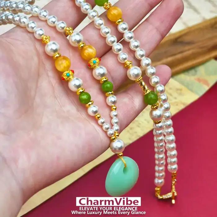 Collier de perles pour femmes
