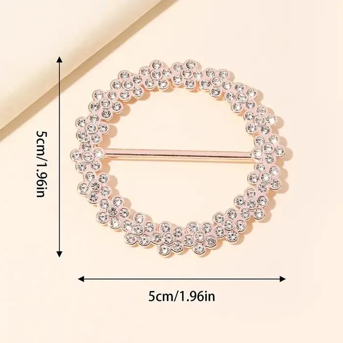 Boucle d'écharpe multifonction en alliage haut de gamme, épingle de ceinture en forme japonaise exqu