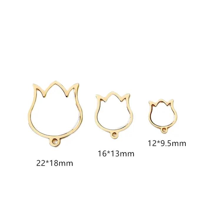 Boucles d'oreilles en cuivre plaqué or et argent véritable