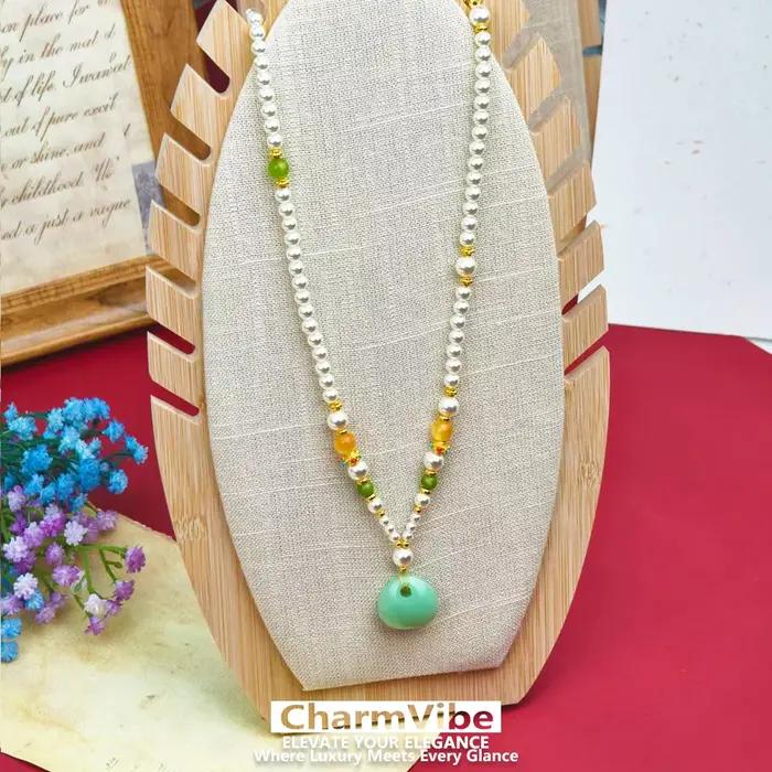 Collier de perles pour femmes