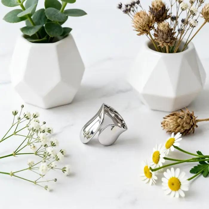 Bagues élégantes en argent Sterling 925 véritable pour femmes et filles, accessoires d'anniversaire,