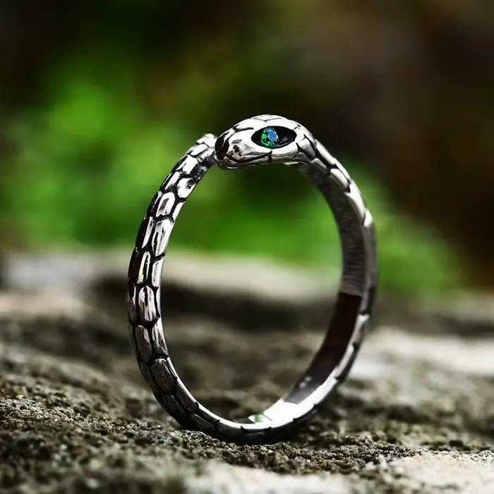 Zircon vert en argent sterling 925 Bague de mariage pour femmes