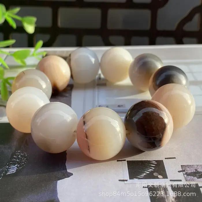Bracelet en agate, vente en gros, grosses particules