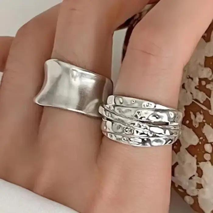 Bague en argent sterling 925 sertie de zirconium jaune ou violet pour femmes bijoux vintage mode occasions spéciales
