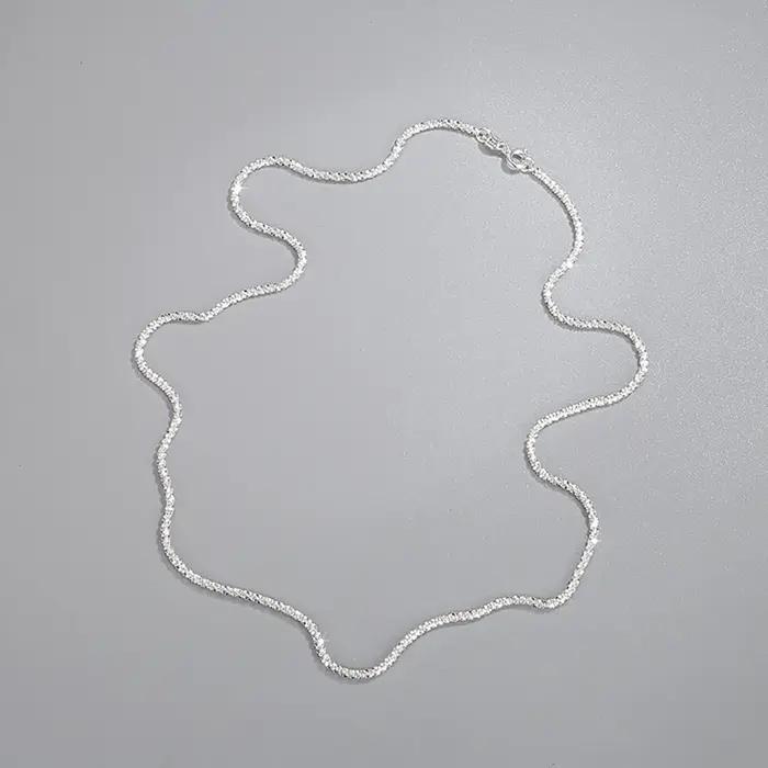 Serenity – chaîne de clavicule polyvalente en argent Sterling 925 véritable