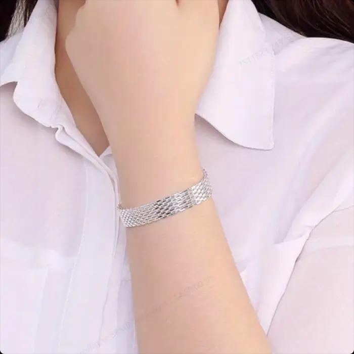 Bracelet en argent sterling 925 pour femmes LADY