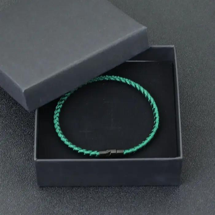 Grade A quille corde Bracelet hommes Femme chanceux fil rouge