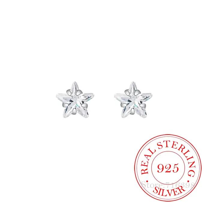 Boucles d'oreilles originales en argent Sterling 925