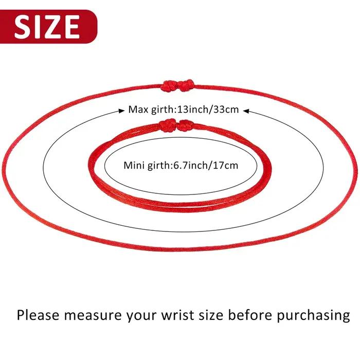 Bracelet à cordes rouges unisexe à la mode avec amulette de protection et breloques coeurs pour femmes et hommes occassions spéciales