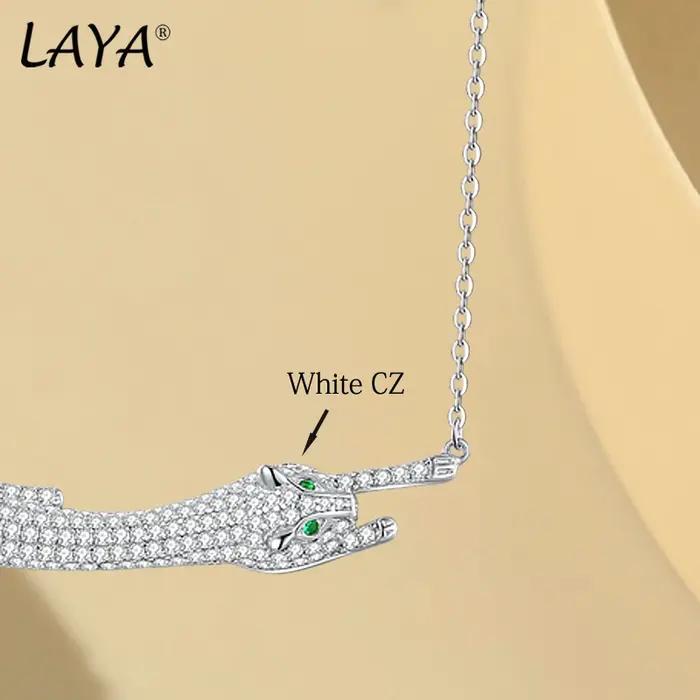 Collier Léopard en Argent Sterling 925 Brcorporelle pour Femme