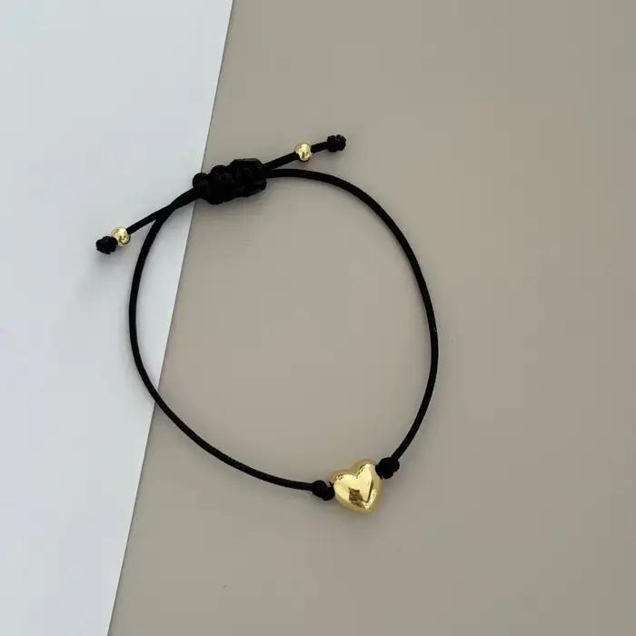 Bracelet en cordon rouge porte-bonheur Vlen pour femmes