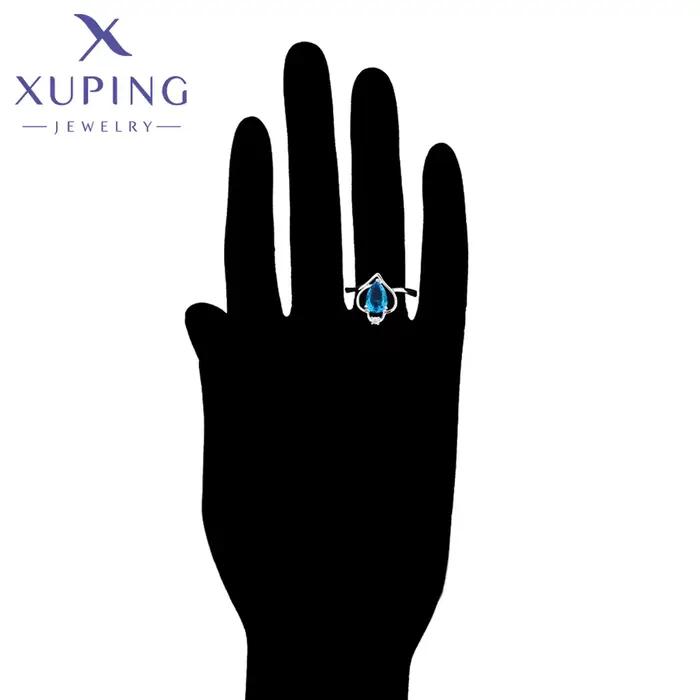 Xuping-Ensemble de bijoux simples pour femmes, bague et boucle d'oreille à la mode, PRTwo Pieces, Promotion, ZBS677