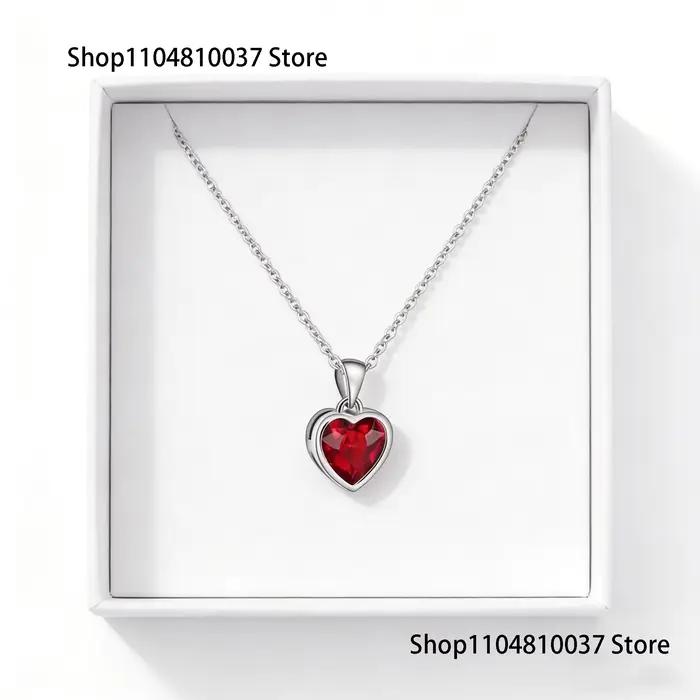 Collier en argent sterling 925 pour femme, avec zircon en forme de cœur, style rétro, simple et luxueux, accessoire de chaîne