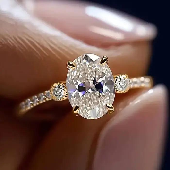 Huitan – bague couleur or pour femmes