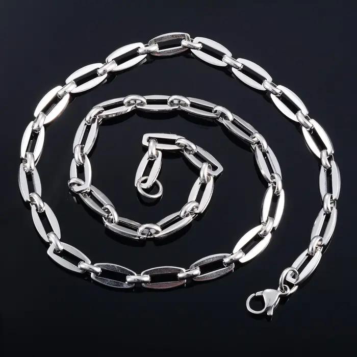 Collier Long de Base en Acier Inoxydable pour Homme et Femme
